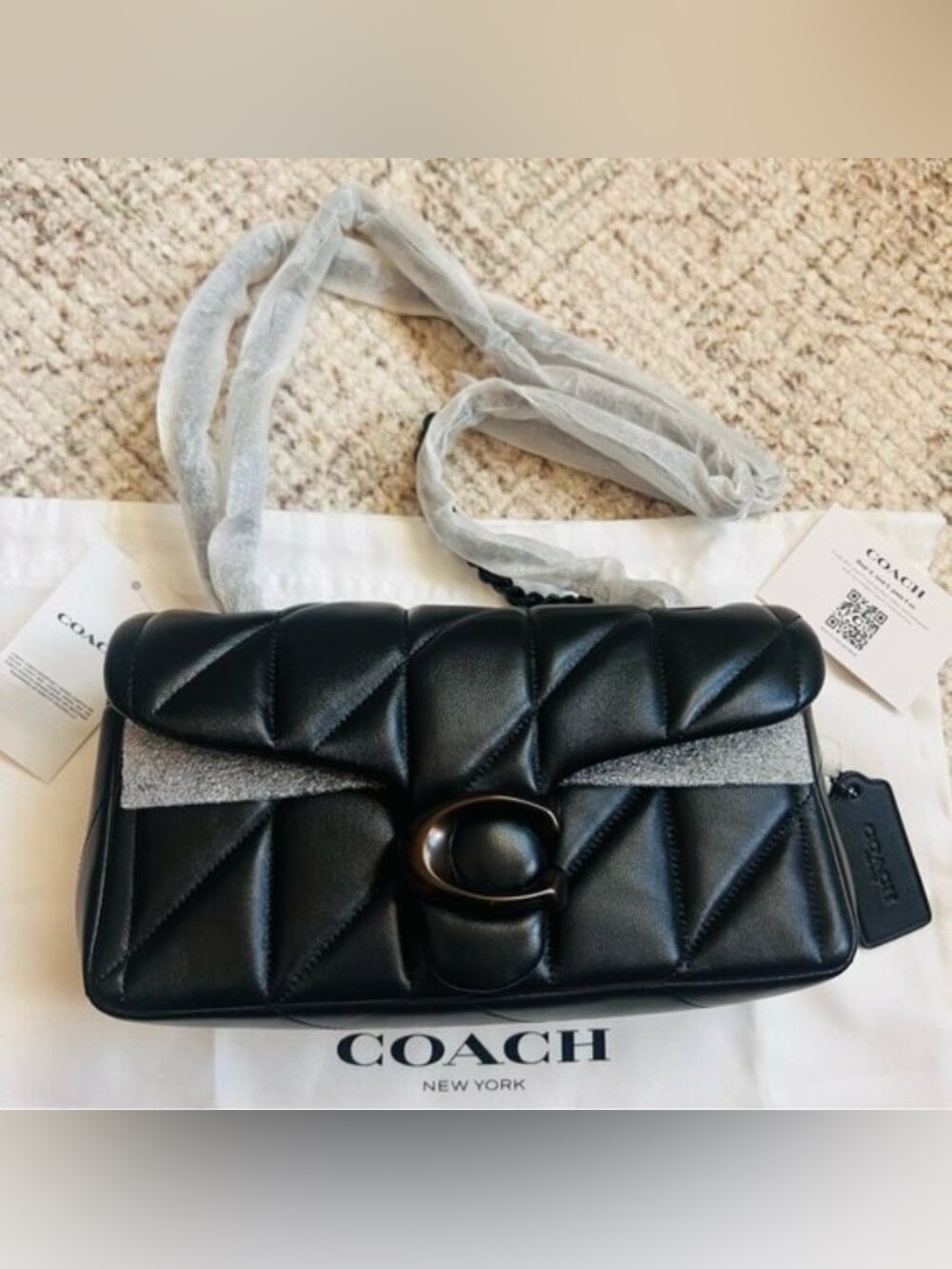Coach Tabby Shoulder Bag 20 With Pillow Quilting